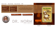 Tablet Screenshot of drnorm.com